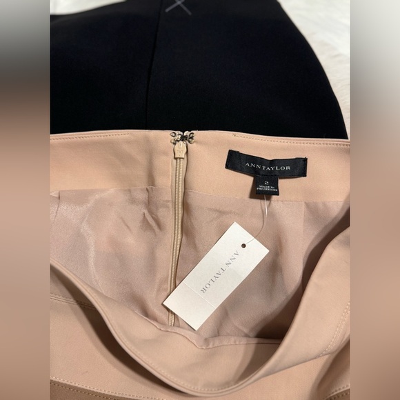 NWT Ann Taylor Color Block Pencil Skirt - Sz 2 - Picture 16 of 16